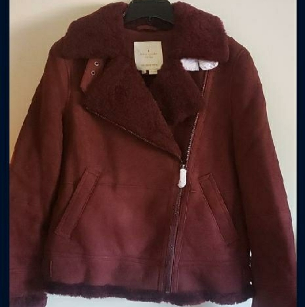 KATE SPADE snearling jacket